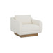 Keane - Accent Chair - White