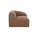 Isla - Right Arm Facing Corner Chair - Light Brown