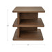 Casey - Side Table - Dark Brown