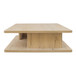Casey - Large Coffee Table - Light Brown