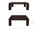 Barclay - Coffee Table - Dark Brown