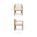 Nellie - Outdoor Dining Chair - White
