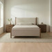 Warren - Queen Panel Bed - Beige