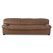 Halston - Stationary Sofa - Dark Brown