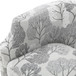 Emmett - Swivel Glider Barrel Chair With Clip Arm Design