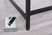 Console Table Narrow Modern Entryway Table Small Behind Couch Table Skinny Sofa Table Hallway Table For Living Room - Black