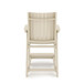 Modern Counter Chair Sleek HDPE Poly Lumber For Dining, Patio, And Garden Comfort