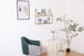 Gardenia - Wall Mounted Wall Storage, Decorative Hanging Display
