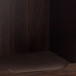 Modern Pet End Table With Removable Mat - Dark Walnut
