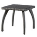 Luminant - Outdoor Side Table With Iron Frame - Gray