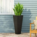 Outdoor Modern Cast Stone Planter