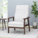 Mid Century Modern Upholstered Accent Chair