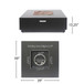 Modern Square Fire Pit With 50,000 Btu
