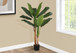 55" Tall, Artificial Plant, Banana Tree, Indoor, Faux, Fake, Floor, Greenery, Potted, Real Touch, Decorative - Green / Black