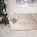 Fila - Velveteen Oversized Seater Bean Bag Chair With Armrests