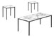 Table Set, Coffee, End, Contemporary, Modern (Set of 3)