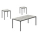 Table Set, Coffee, End, Contemporary, Modern (Set of 3)