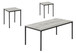 Table Set, Coffee, End, Contemporary, Modern (Set of 3)