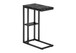 Accent Table, C - Shaped, Marble Look Contemporary & Modern Convenient Design