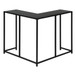 Corner Accent Console Table For Entryway, Contemporary & Modern - Black