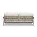Jasper - Upholstered Patio Deep Seating Sofa - Wheat Beige