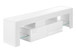 TV Stand, Console, Media Entertainment Center, Storage Cabinet, Glossy Contemporary & Modern - White