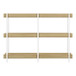 Accent Console Table For Entryway, 3 Tier Design