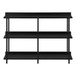 Accent Console Table For Entryway, 3 Tier Design