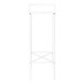 Accent Side Table, Narrow, Small, 2 Tier, Contemporary & Modern