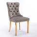 Nikki - Modern, High-End Tufted Dining Chair (Set of 2)