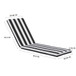 Outdoor Lounge Chair Cushion Replacement Patio Funiture Seat Cushion Chaise Lounge Cushion