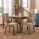 Nikki - High-End Tufted Dining Chair (Set of 2)