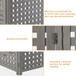 Air Conditioner Fence Screen Outside, Cedar Privacy Fence 3 Panels To Hide Ac & Trash Enclosure