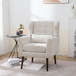 Modern Accent Chair Upholstered Foam Filled Living Room Chairs Comfy Reading Chair Mid-Century Modern Chair With Fabric Lounge Arm Chairs Armchair For Living Room Bedroom
