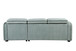 Zavala - Chenille Sectional Sofa With Sleeper & Storage - Light Green