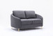 Yuina - Linen Loveseat - Gray