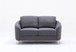 Yuina - Linen Loveseat - Gray