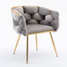 Luxury Modern Simple Leisure Single Sofa Chair Bedroom Lazy Person Household Dresser Stool Manicure Table Back Chair