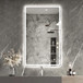 Bathroom Mirror Vanity Mirrors With Front Lights, Wall Mounted, Anti-Fog, Frameless, Horizontal Or Vertical