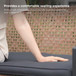4 Piece Patio Furniture Set With Acacia Wood Table Top And Cushions
