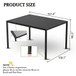 Premium Louver Pergola Aluminium Frame & Louvers