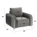 Wenona - Velvet Living Room Set