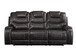 Braylon - 3 Pieces Living Room Set, Manual Recliner - Brown