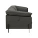 Tadi - Top Grain Leather Sofa - Black