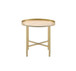 Mithea - End Table - Oak / Gold