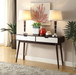 Christa - Sofa Table - White / Espresso