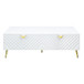 Gaines - High Gloss Coffee Table - White
