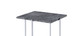 Adelae - End Table - Gray / Chrome