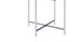 Adelae - End Table - Gray / Chrome