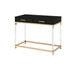 Adiel - Sofa Table - Black / Gold